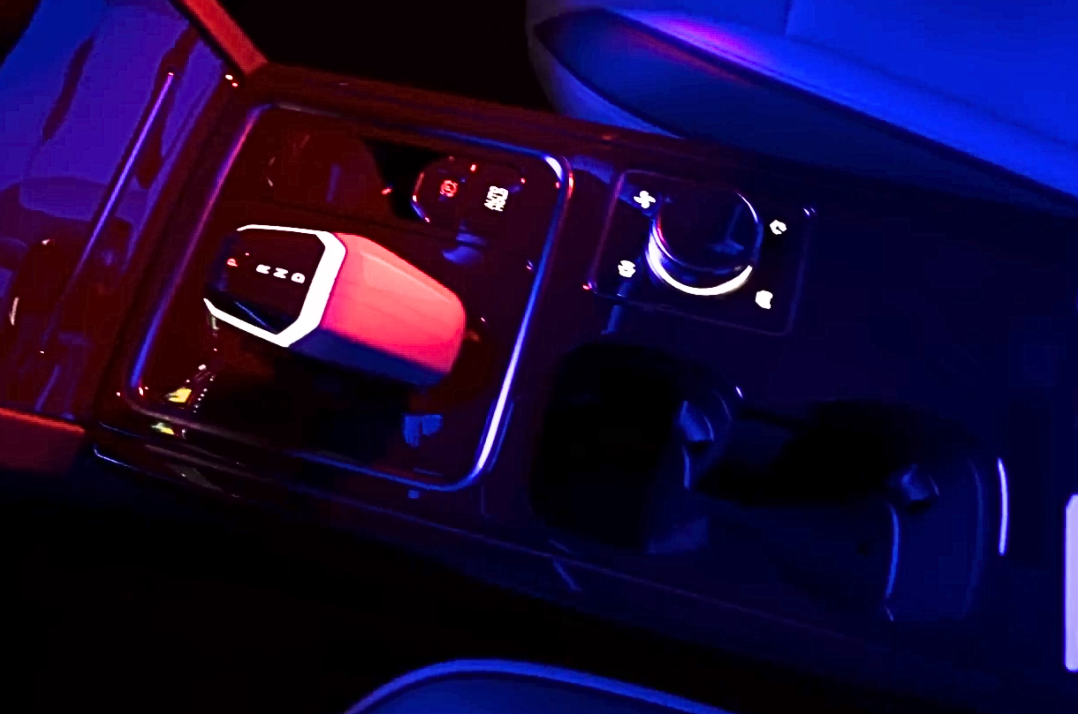 Mahindra XEV 9e interior centre console Mahindra XEV 9e interior centre console